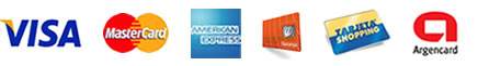 Logo Logo Visa, MasterCard, American Express, Naranja, Tarjeta Shopping, Argencard.